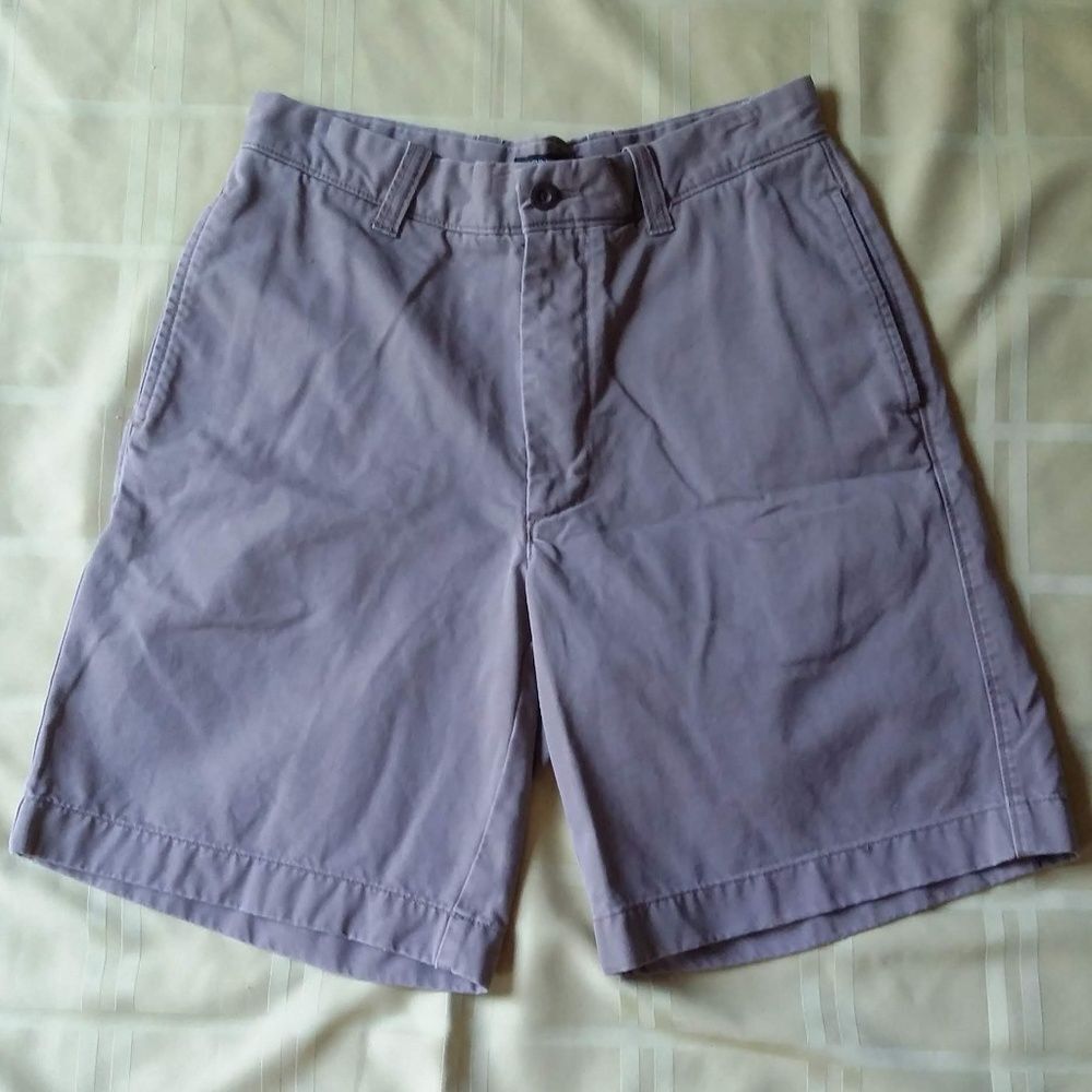 J. Crew broken in brown shorts 30
